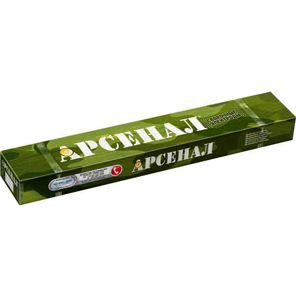 Электроды МР-3 ТМ Арсенал, 3 мм, 2.5 кг картинка Электроды МР-3 ТМ Арсенал, 3 мм, 2.5 кг магазин «СТД СКС» являющийся официальным дистрибьютором в России