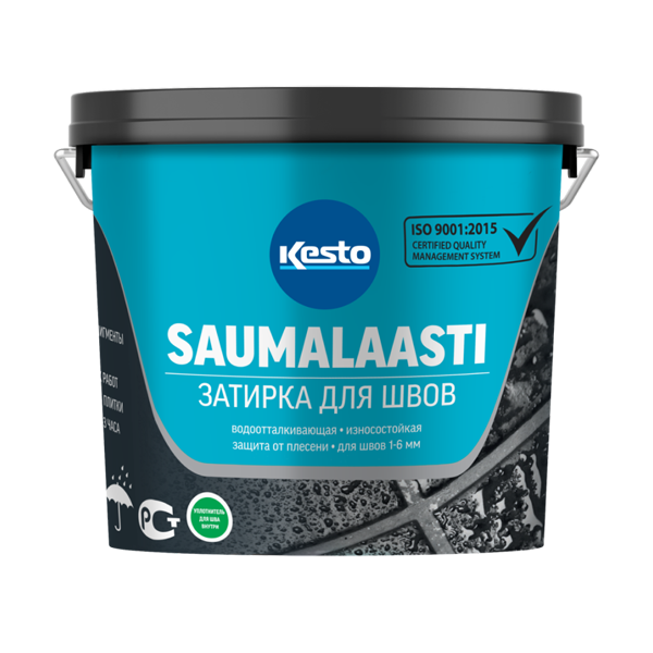 картинка Затирка Kesto Saumalaasti 044 тёмно-серый 3 кг магазин «СТД СКС» являющийся официальным дистрибьютором в России 