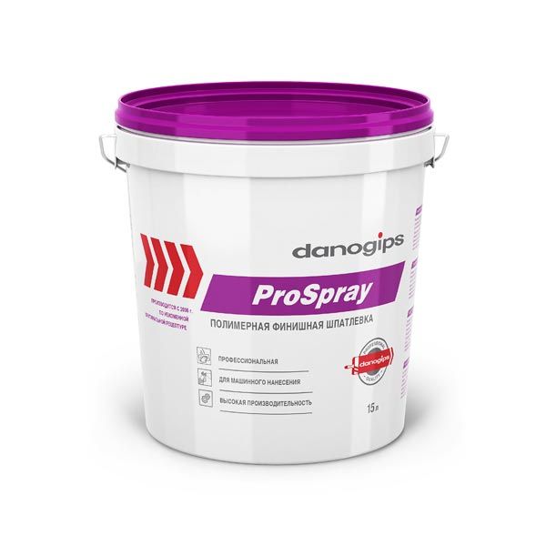 Финишная шпаклевка для машинного нанесения SHEETROCK ProSpray 25 кг/15 л картинка Финишная шпаклевка для машинного нанесения SHEETROCK ProSpray 25 кг/15 л магазин «СТД СКС» являющийся официальным дистрибьютором в России