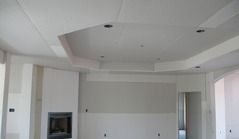 Технология монтажа подвесного потолка из гипсокартона