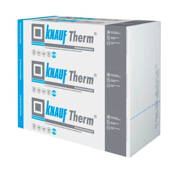 Пенополистирол KNAUF Therm Дача, 1000х1200х30 мм, 20 шт, 0.72 м3 картинка Пенополистирол KNAUF Therm Дача, 1000х1200х30 мм, 20 шт, 0.72 м3 магазин «СТД СКС» являющийся официальным дистрибьютором в России