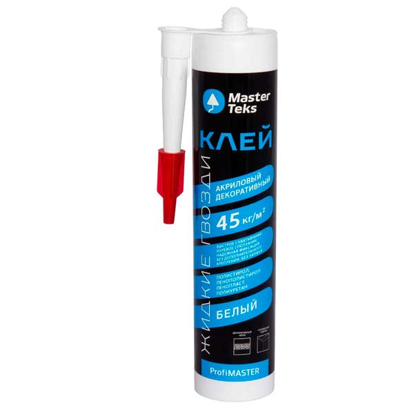 MasterTeks PM клей акриловый ЖГ 45 кг/м2 декоративный, белый, 0.530 мл картинка MasterTeks PM клей акриловый ЖГ 45 кг/м2 декоративный, белый, 0.530 мл магазин «СТД СКС» являющийся официальным дистрибьютором в России